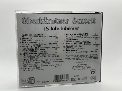 Oberkärntner Sextett mit Joze Burnik - Musik als Geschenk | CD | Zustand Gut