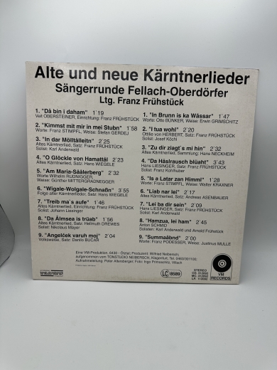 LP - Sängerrunde Fellach Oberdörfer - Da bin i daham - VM Records